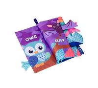 Livre Interactif Amusant Pour Bébé, Livre En Tissu Animal De Dessin Animé Pour Bébés Et Nourrissons De 1 An, Fournitures Éducatives Précoces