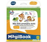 Livre Interactif Magibook - VTECH - Mes 200 Premiers Mots Français/Anglais - Niveau 1 - Orange