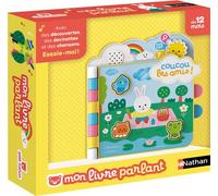 Nathan Livre interactif Mon livre parlant - 3 modes de jeu - Multicolore - dès 12 mois