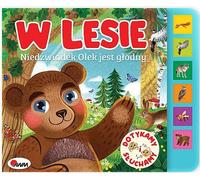 Livre interactif "Olek l'ours dans la forêt" - découvrez une aventure pleine de sons et de sensations Parfait pour les petits explorateurs et leurs oreilles curieuses