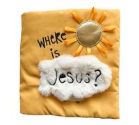 Livre interactif silencieux « Where is Jesus » pour les jeunes croyants - Découvrez les enseignements catholiques avec une exploration engageante - Outil amusant et éducatif pour la formation précoce