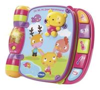 VTech - 166755 - Jouet Musical - Do, Ré, Mi Super Livre Enchanté - Rose - Version FR