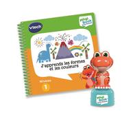 Livre interactif Vtech MagiBook Story'Friends J'apprends les formes et les couleurs avec Figurine