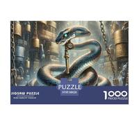 Livre Interdit Serpent 1000 Pièces Jigsaw Puzzle Fantastique Magique À Partir De 14 Ans Artistique Jeu Éduchatif Qualité Supérieure Jouets 38x26cm/1000pcs