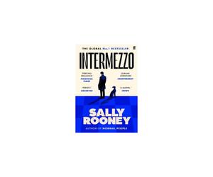 Livre Intermezzo Sally Rooney Grand Format Broché 442 pages Anglais Bicolore crème/bleu