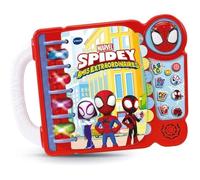 Livre-Jeu Educatif de Spidey - VTECH - Rouge - Pour Enfant de 3 Ans et Plus