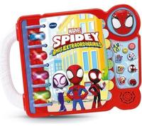 Livre-Jeu Educatif de Spidey - VTECH - Rouge - Pour Enfant de 3 Ans et Plus