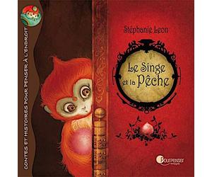 Livre Le singe et la pêche de Stéphanie Léon Ed. Pourpenser® - Liv