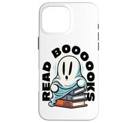 Livre Lecture Fantôme Lire Boooooks Boo Bookworm Halloween Coque pour iPhone 16 Pro Max