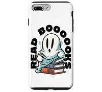 Livre Lecture Fantôme Lire Boooooks Boo Bookworm Halloween Coque pour iPhone 7 Plus/8 Plus