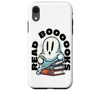 Livre Lecture Fantôme Lire Boooooks Boo Bookworm Halloween Coque pour iPhone XR