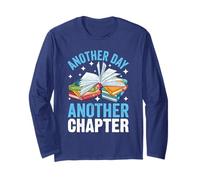 Livre livre citation littéraire Another Day Another Chapter Manche Longue