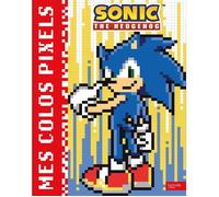Livre-Livre De Coloriages - Sonic - Coloriages Pixels