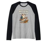 Livre Lover Mystery Hunter Owl Detective Reader Livres Manche Raglan