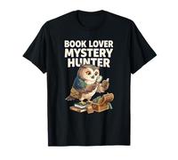 Livre Lover Mystery Hunter Owl Detective Reader Livres T-Shirt