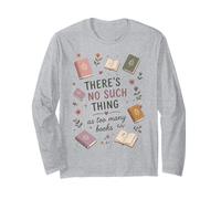 Livre Lover Reading Bibliophile Bookworm Reader Humour Manche Longue