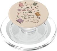 Livre Lover Reading Bibliophile Bookworm Reader Humour PopSockets PopGrip pour MagSafe