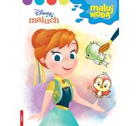 Livre magique Disney pour les tout-petits - Peindre avec de l'eau MW-9205 ! Découvre la couleur et l'amusement avec tes personnages préférés dans un monde sûr et créatif !