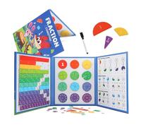 Livre magnétique des fractions matérielles éducatives de mathématiques