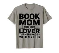 Livre : Maman, Amoureuse des Chiens, Tourne Les Pages avec Mon Chien T-Shirt