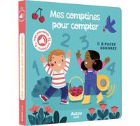 Giovana Medeiros (illustratrice) – Mes comptines pour compter – Livre sonore cartonné – Auzou