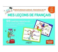 Livre - mes leçons de français CP, CE1, CE2 50 cartes mentales