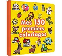 Livre - MES PREMIERS COLORIAGES mes 150 premiers coloriages