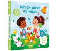 Emmanuelle Cabrol – Mes premiers sonores : Mes comptines de Pâques – Avec 6 puces sonores – Cartonné