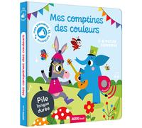 Mes premiers sonores – Mes comptines des couleurs – Illustré par Emeline Barrea