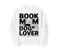 Livre Mom Dog Lover Just One More Chapter Sweatshirt