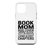 Livre Mom Dog Lover Living in Cozy Chapters Reading Coque pour iPhone 12 Mini