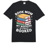 Livre Mom My Weekend is Fully Booked Reader Humour Comfort Colors Adult Heavyweight T-Shirt