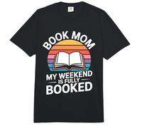 Livre Mom My Weekend is Fully Booked Reader Humour Comfort Colors Adult Heavyweight T-Shirt