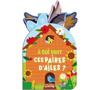 Livre Mon coucou sonore À qui sont ces paires d'ailes ?