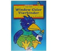 Livre Motif Window Color Oiseau Bleu - Modele Peinture Fenetre (Langue Allemand)