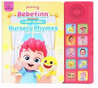 Livre musical avec comptines pour chanter de Bebefinn pour tout-petits de 1 à 3 ans | Livre sonore interactif avec 10 boutons, 10 chansons par Pinkfong