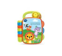 Livre musical et interactif Petits loulous version FR - Comptines Animaux 1ers mots - Bebe 6/36 mois - Set Jouet 1er age et cart
