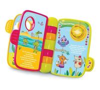 VTech – Livre enfant parlant et musical P'tit Livre Enchanté Mes Premières Comptines Dès 6 mois