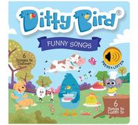 Livre Musical Sensoriel Bébé Des Comptines Amusantes, Jelly On A Plate Livre sonore 1 an, sensoriel et interactif adapté aux Tout-Petits de 1 à 3 ans - Collectif - Mema Publishing Ditty Bird - broché 