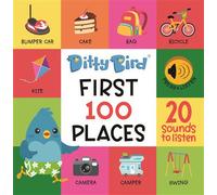 Livre Musical Sensoriel Bébé Des Comptines Sur Les 100 Lieux, Activités, Aire De Jeux, L'École Livre sonore 1 an, sensoriel et interactif adapté aux Tout-Petits de 1 à 3 ans - Mema Publishing - Mema P