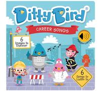 Livre Musical Sensoriel Bébé Des Comptines Sur Les Métiers, Pompier, Astronaute, We Are Going To The Moon Livre sonore 1 an, sensoriel et interactif adapté aux Tout-Petits de 1 à 3 ans - Mema Publishi