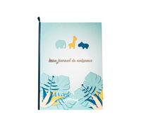 Livre naissance Zanimo - Bleu - 31,5 x 22 cm