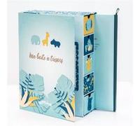 Livre naissance Zanimo - + Boîte à trésors - Bleu - 22,5 x 31 cm Neutre G