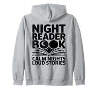 Livre Night Reader Calm Nights Loud Stories Reading Sweat à Capuche