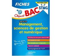 Livre - Objectif Bac - Management et Sciences de Gestion - 1re et Terminale STMG - Fiches de Révision