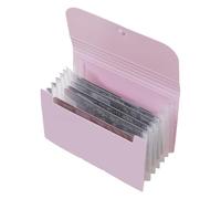 Livre organisateur de modèles de tampons pour ongles professionnels, livre compact transportant des plaques de 10x15 cm, idéal pour les manucures mobiles, livre de stockage de tampons pour ongles