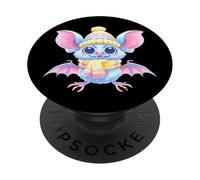 Livre Ouvert de chèvre Lecture Amoureux des Animaux Portrait Graphique Rond PopSockets PopGrip Adhésif