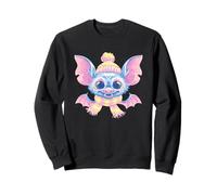 Livre Ouvert de chèvre Lecture Amoureux des Animaux Portrait Graphique Rond Sweatshirt