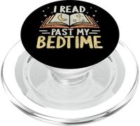 Livre Ouvert « I Read Past My Bedtime Moon Stars » PopSockets PopGrip pour MagSafe