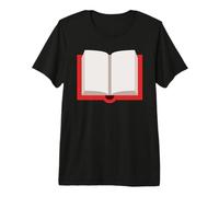 Livre Ouvert T-Shirt Haut de Gamme